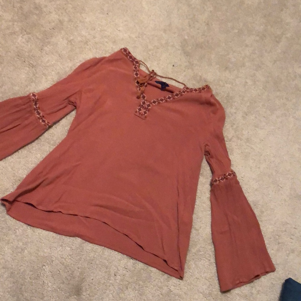 Long sleeve blouse